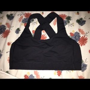 Lululemon Black Sports Bra